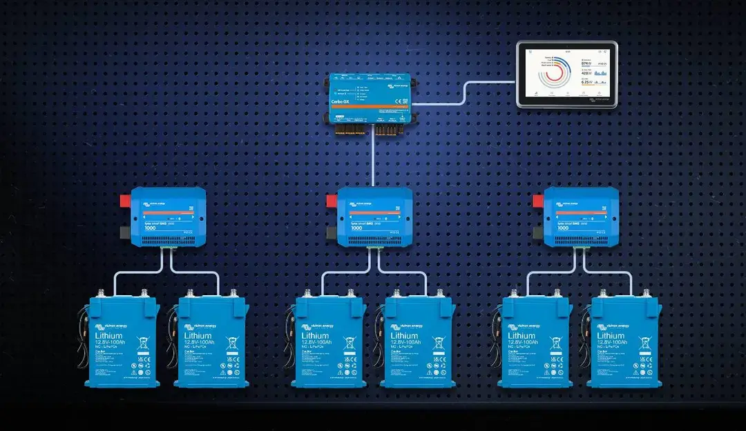 Lynx Smart BMS parallellkobling