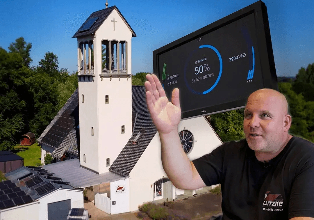 Roofer beats the German energy costs