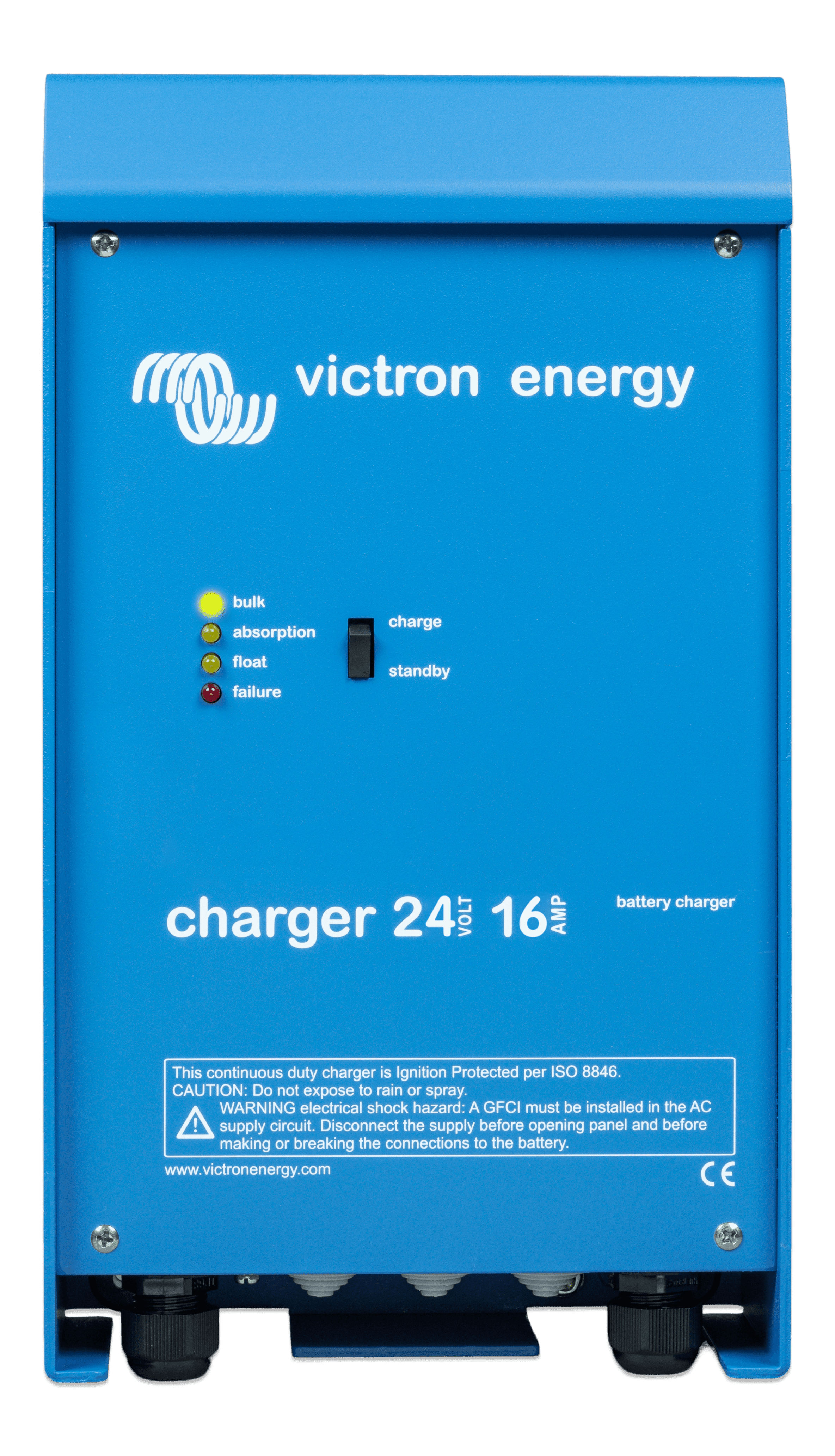 Charger 24/16 (2+1) 120-240V (front)  thumbnail